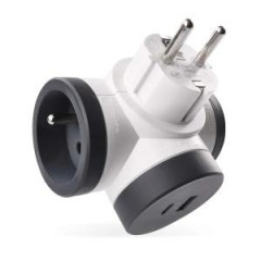 Z�suvka rozbo�ovacia LEGRAND Revolution 2�, 1� USB-A + 1�USB-C 