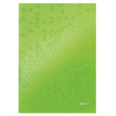 Zznamov kniha Leitz WOW A4 80 listov linajkov zelen