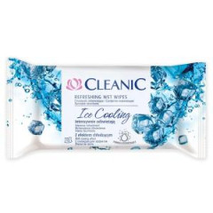 Vlhčené obrúsky Cleanic Cooling 15 ks 