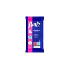 Vlhčené utierky PRESTO antistatik 72 ks 