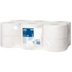 Toaletn papier 2-vrstv. TORK Mini Jumbo 18,8 cm, nvin 170 m, biely T2 (12 ks)