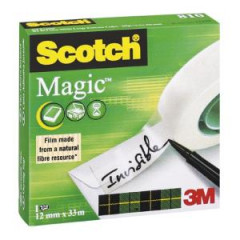 Lepiaca pska Scotch Magic neviditen popisovaten 12 mm x 33 m v krabike