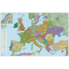 Mapa Eurpa-cestn sie