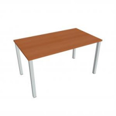 Rokovací stôl Uni, 140x75,5x80 cm, èerešòa/sivá