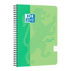 Blok Oxford Nordic Touch zelen, A5+, 70 listov, linajkov 