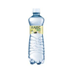 Pramenit� voda Rajec BIO nesladen� Ru�a a �ernica 8 x 0,75 l 