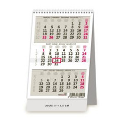 Stolov kalendr mini trojmesan 2024