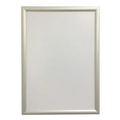 Klaprám A4 ostrý roh, strieborný 